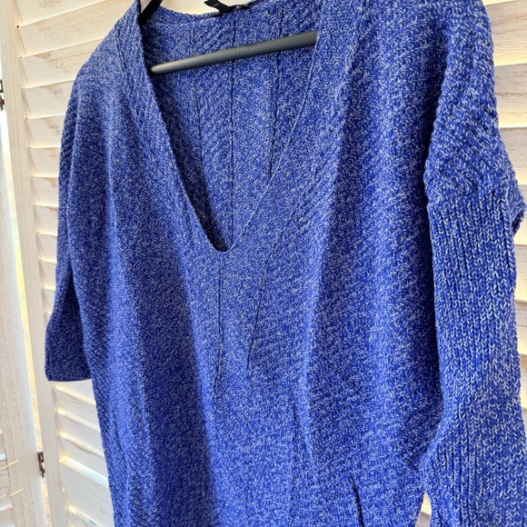 Express | Engineered Rib London Tunic Sweater - Picture 2 of 6